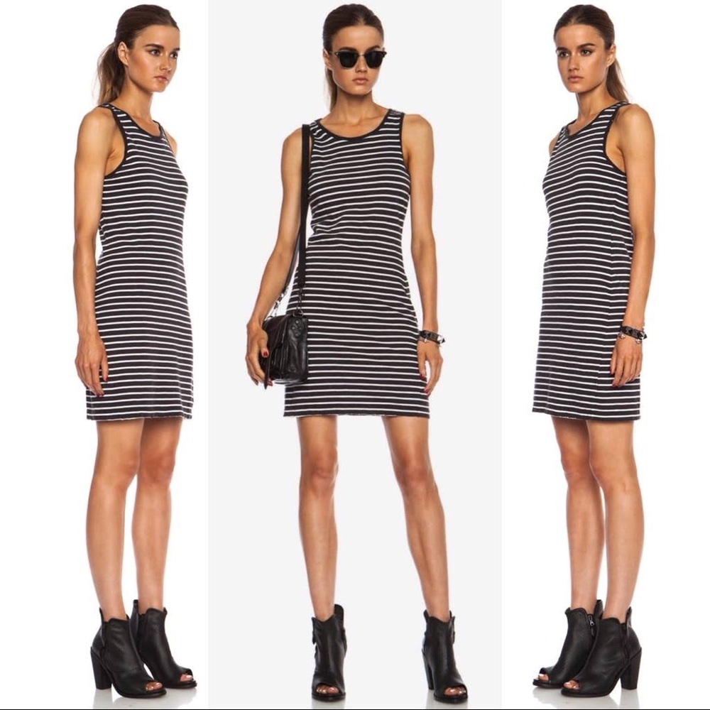 Current Elliot Striped Tank Dress
